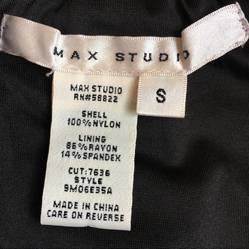 Max Studio Black‎ Lace Tank - Picture 3 of 3